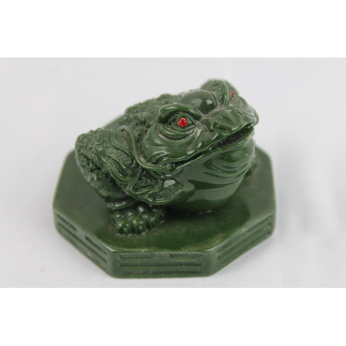 12 - Money Frog
Great Three-Legged Chinese Feng Shui Lucky Frog 7.5 x 55cm