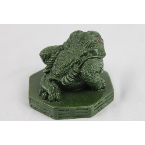 12 - Money Frog
Great Three-Legged Chinese Feng Shui Lucky Frog 7.5 x 55cm