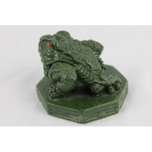 12 - Money Frog
Great Three-Legged Chinese Feng Shui Lucky Frog 7.5 x 55cm