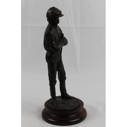 17 - Horse Jockey
Vintage Horse Jockey Bronze Statue 23cm height with Certificate of Authenticity No. 21 ... 