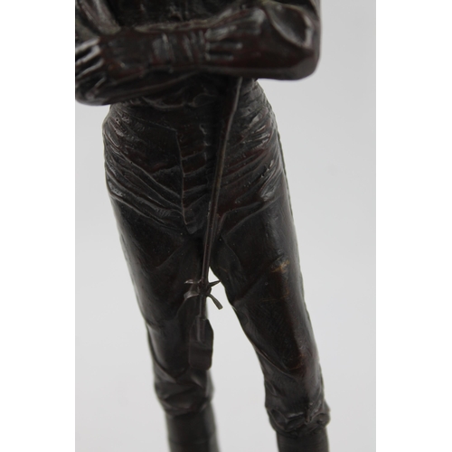 17 - Horse Jockey
Vintage Horse Jockey Bronze Statue 23cm height with Certificate of Authenticity No. 21 ... 