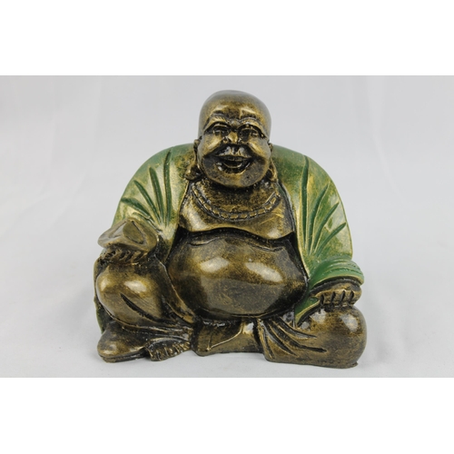 6 - Buddha
Resin Hand made Laughing Buddha Statue 11.5cm height