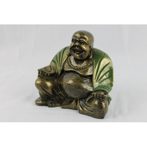 6 - Buddha
Resin Hand made Laughing Buddha Statue 11.5cm height