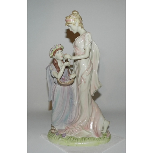 60 - Wedgwood Porcelain, The Classical Collection , Tender Moments, Hand Decorated, Modelled by Jenny Oli... 