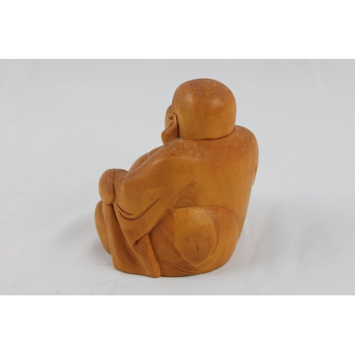 7 - Buddha
Hand Crafted Wooden  Buddha 8.5cm height