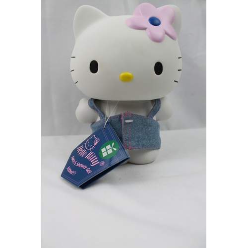 74 - Hello Kitty Bath and Shower Gel , Never opened, with tags, 20 cm tall