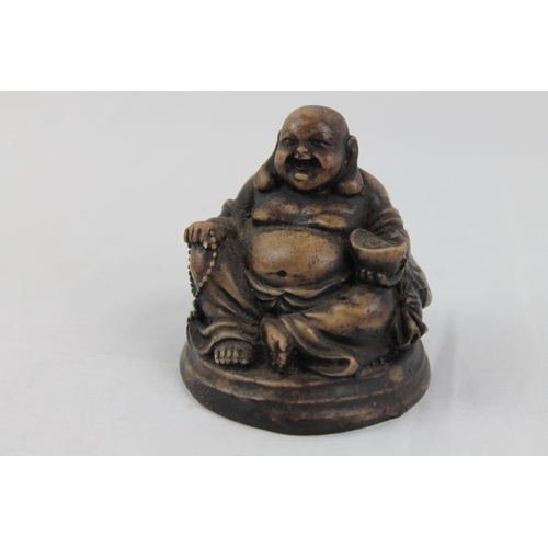 8 - Buddha
Vintage Laughing Buddha Sculpture Resin Figurine 6.5 cm height