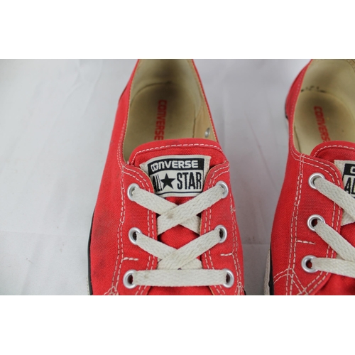 89 - Converse All Star Ladies Red UK Size 7.5