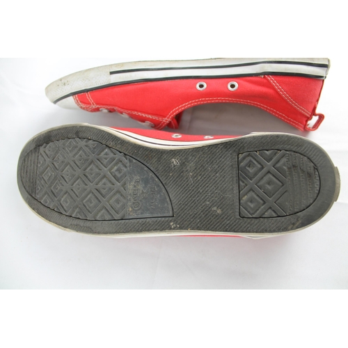 89 - Converse All Star Ladies Red UK Size 7.5