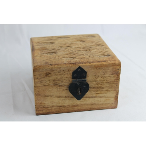 117 - Rustic Wooden Box