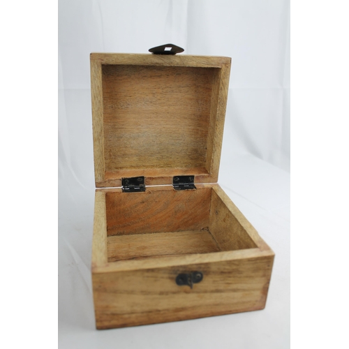 117 - Rustic Wooden Box