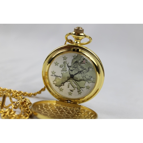 137 - Von Hattenberg Pocket Watch with Chain