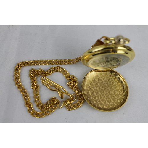 137 - Von Hattenberg Pocket Watch with Chain