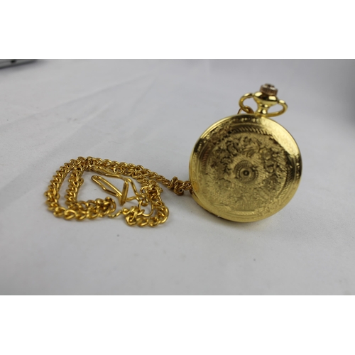 137 - Von Hattenberg Pocket Watch with Chain