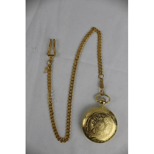 137 - Von Hattenberg Pocket Watch with Chain