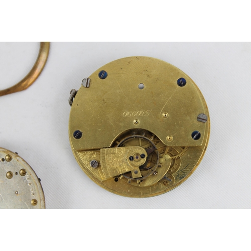 141 - Three Antique Pocket Watch Mechanism