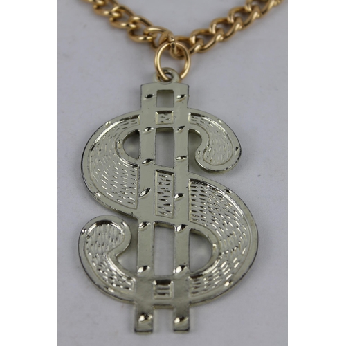 156 - Dollar Sign Necklace