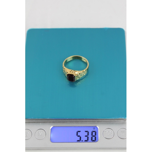 161 - Seta Gold Plated Silver Ring