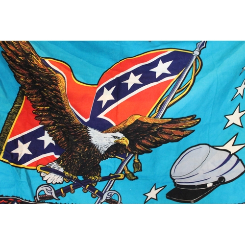 217 - Reunion, American eagle flag