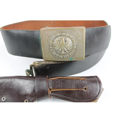 225 - Vintage Military Belt, Wermacht, Warsaw