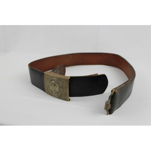 225 - Vintage Military Belt, Wermacht, Warsaw