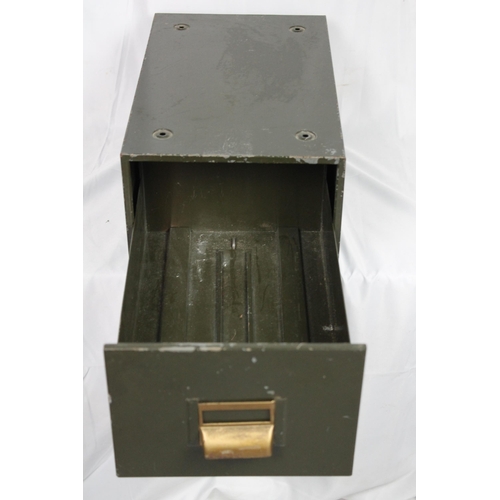 227 - Military Files Metal Box