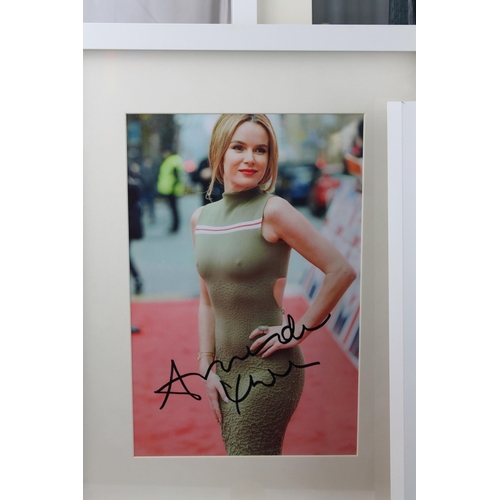 250 - Emily Jane Atack, Amanda Holden, Andrea Corr Autographs 3 x Photography with Autograph Signature in ... 