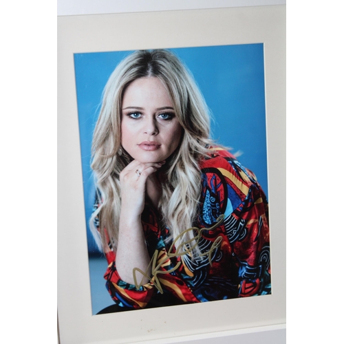 250 - Emily Jane Atack, Amanda Holden, Andrea Corr Autographs 3 x Photography with Autograph Signature in ... 