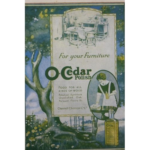 253 - Vintage Advertising of O-Cedar Polish For Your Furniture