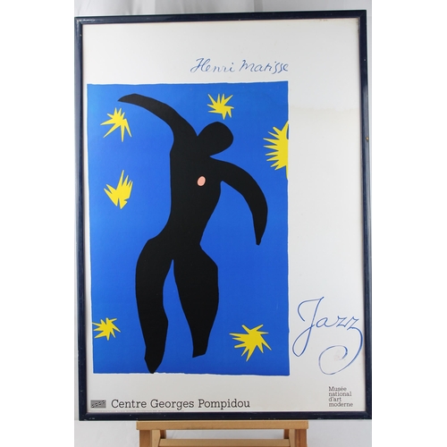 256 - Henri Matisse, genuine vintage poster in Frame