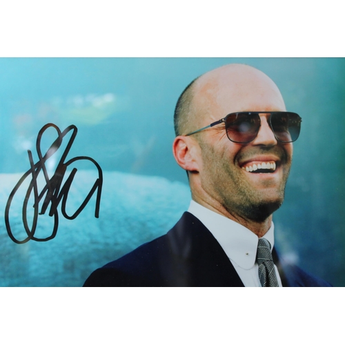 258 - Jason Statham, Autograph with Certificate, Framed in mint condition