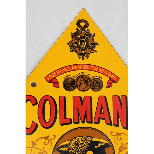 260 - Enamel Sign, Colmans Mustard