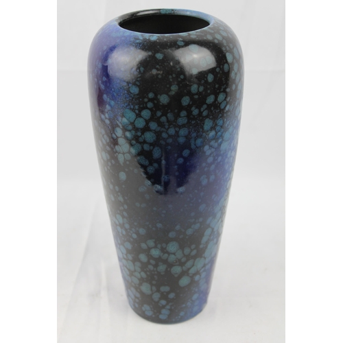 330 - Large Vintage West Germany Fat Lava Blue Vase from Scheurich, 1970's, Mint Condition