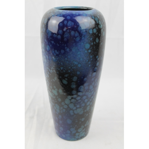 330 - Large Vintage West Germany Fat Lava Blue Vase from Scheurich, 1970's, Mint Condition