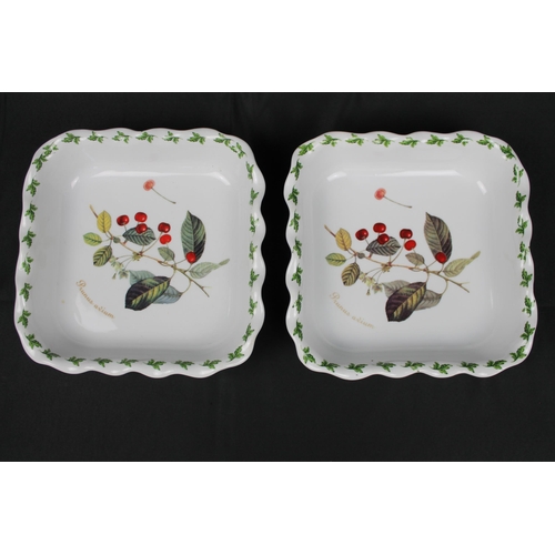 335 - Pair of Regal Porcelain Collection Square Serving Dish 19 x 19cm