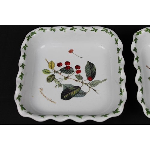 335 - Pair of Regal Porcelain Collection Square Serving Dish 19 x 19cm