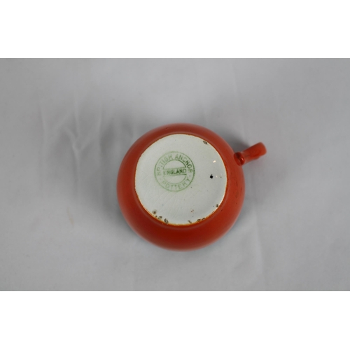 351 - Vintage British Anchor Pottery Tea Cup, Saucer is 5 1/2'' inches in diameter