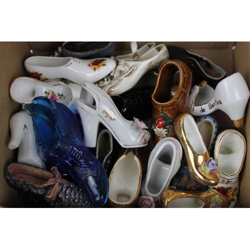 361 - Porcelain Shoes, job lot