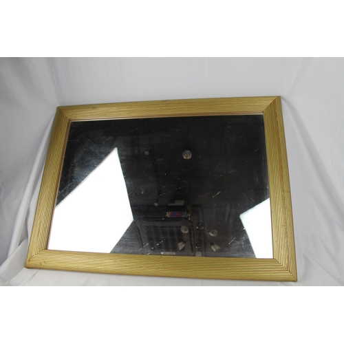 268 - Gold Framed Mirror 67.5 x 48.5cm