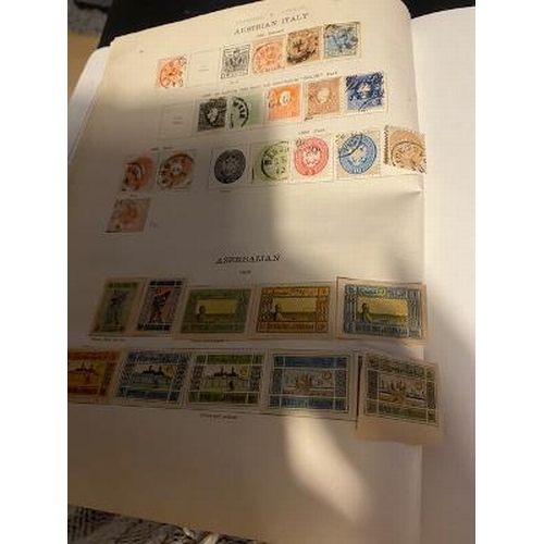 263 - Austria 1850-1936 colln on vintage printed Ideal leaves chiefly fu/cds with classics from Austria Em... 