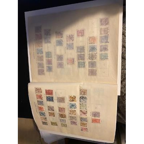 263 - Austria 1850-1936 colln on vintage printed Ideal leaves chiefly fu/cds with classics from Austria Em... 