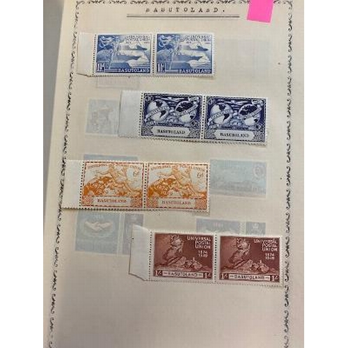 17 - Collections & mixed lots British Commonwealth A-B in Twinlock Crown album clean fresh mint ranges am... 