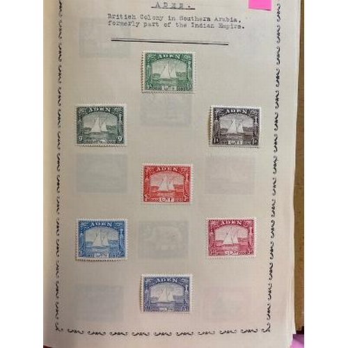 17 - Collections & mixed lots British Commonwealth A-B in Twinlock Crown album clean fresh mint ranges am... 