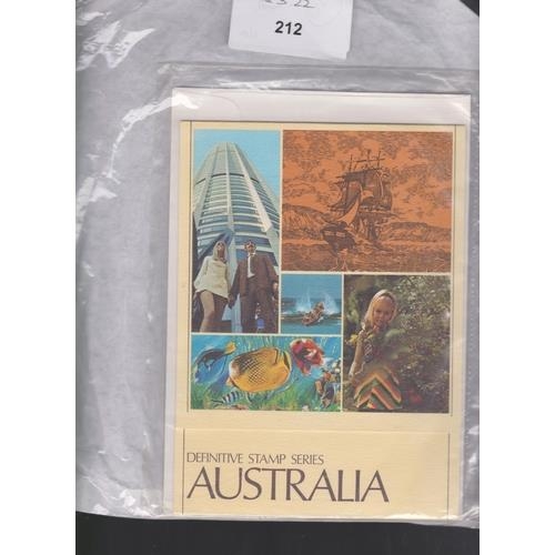 152 - Australia 1971 defin pack no 7 complete 23 vals to $4 in sealed polythene bag current retail £325 (1... 