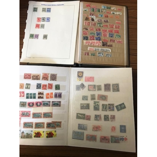 15 - Collections & Mixed Lots - British Commonwealth in box, including 2 s/books, a nice lot of Gilbert &... 