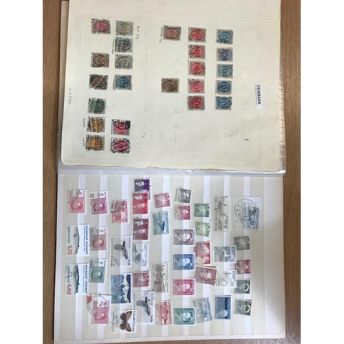 16 - Collection & Mixed Lots - Scandinavia excellent lot with £1200 + in u/m on cards & in stock-book, pa... 