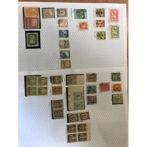 206 - China selection on album leaves, all periods & areas with occasional better items stc SG £550 (2016 ... 