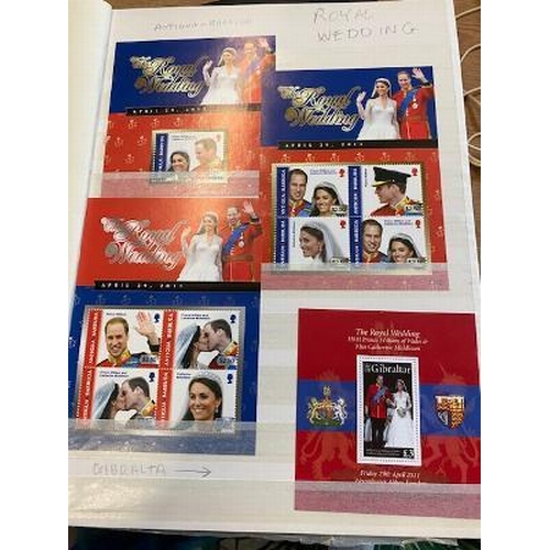 61 - Omnibus Issues - Royalty un-mint, including 1991 Diana m/sheets (32), 2010 Royal Engagement (14), 20... 