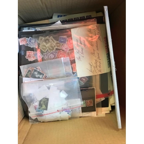 16 - Collections & Mixed Lots - Large box of loose, odd albums, etc.  (1000s)  (B).