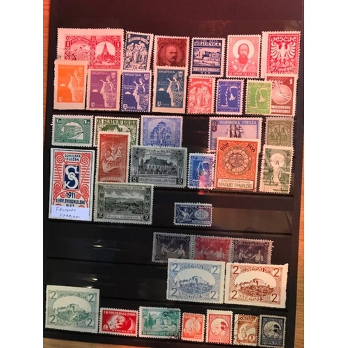 110 - Cinderellas - Poster stamps of Croatia, Italy, Slovakia, etc.  (74)  (E)